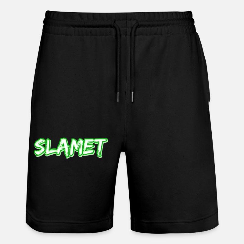 Slamet - Short de jogging bio TRAINER Stanley/Stella unisexe - noir