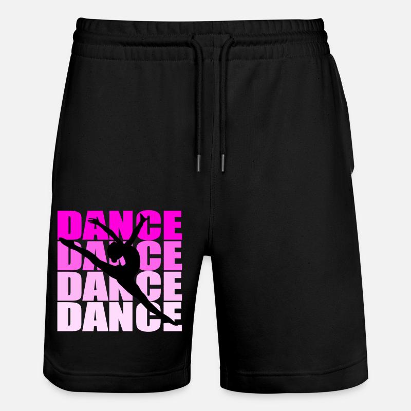 Dance - Stanley/Stella Trainer Unisex Organic Jogging Shorts - black