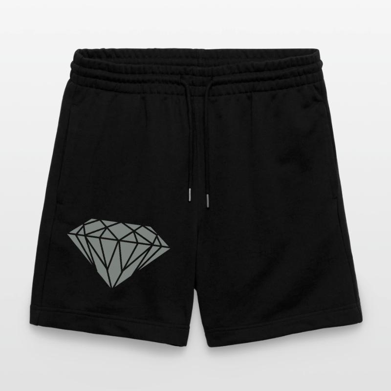 diamant Stanley/Stella Trainer Unisex Organic Jogging Shorts
