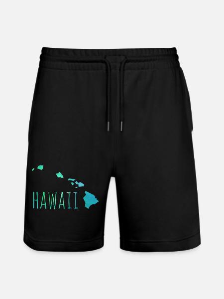 hawaii - Short de jogging bio TRAINER Stanley/Stella unisexe - noir