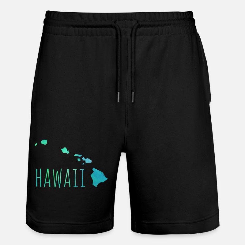 hawaii - Short de jogging bio TRAINER Stanley/Stella unisexe - noir