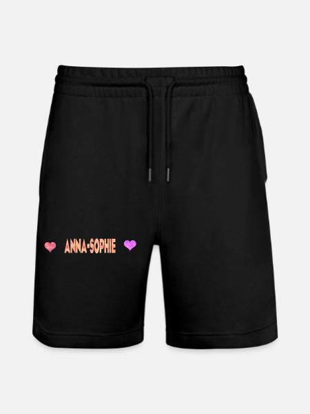 Anna-Sophie - Short de jogging bio TRAINER Stanley/Stella unisexe - noir