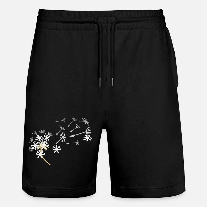 pusteblume 2 - Short de jogging bio TRAINER Stanley/Stella unisexe - noir