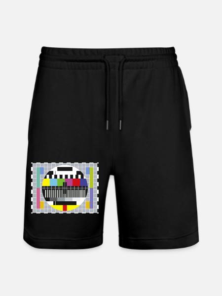 Test-Bild - Stanley/Stella Unisex Bio Joggingshorts Trainer - Schwarz
