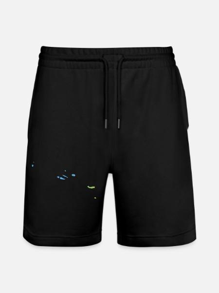 Azores - Stanley/Stella Unisex Bio Joggingshorts Trainer  - Schwarz