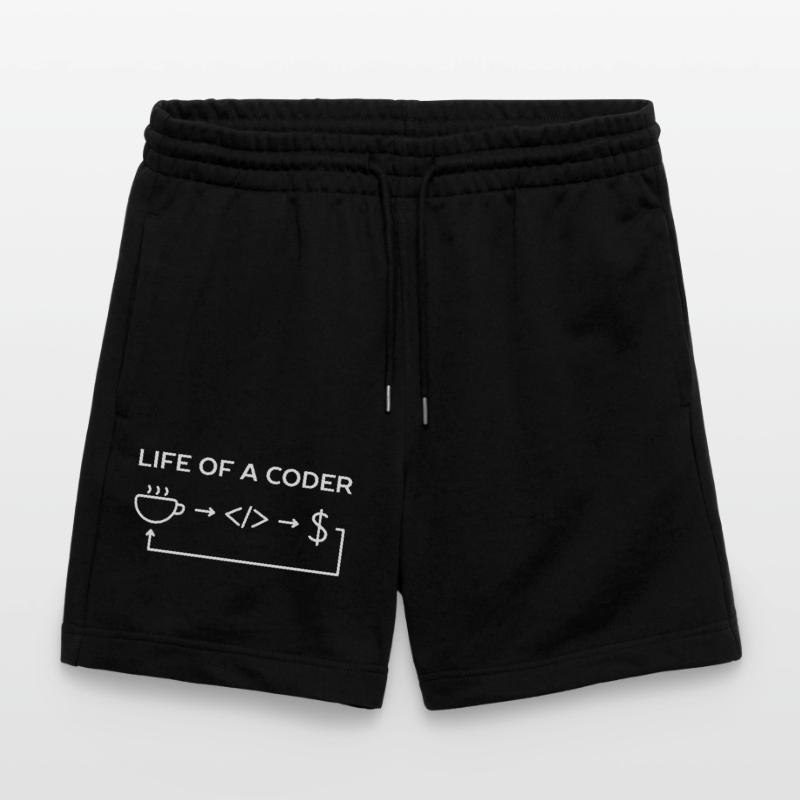 Vie de programmeur d'une chemise de codeur Short de jogging bio TRAINER Stanley/Stella unisexe