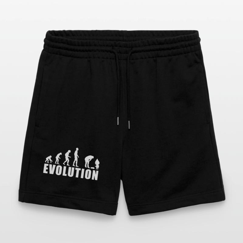 EVOLUTION PUKE gift Stanley/Stella Trainer Unisex Organic Jogging Shorts