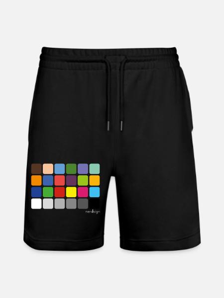 Colorchecker - Stanley/Stella Unisex Bio Joggingshorts Trainer  - Schwarz