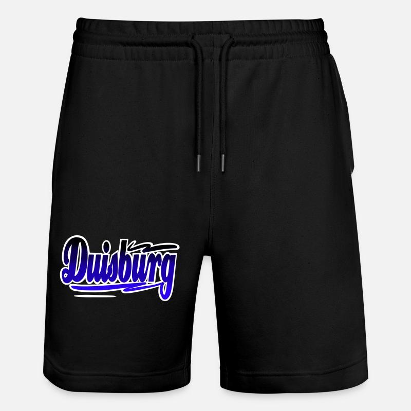 Duisburg - Short de jogging bio TRAINER Stanley/Stella unisexe - noir