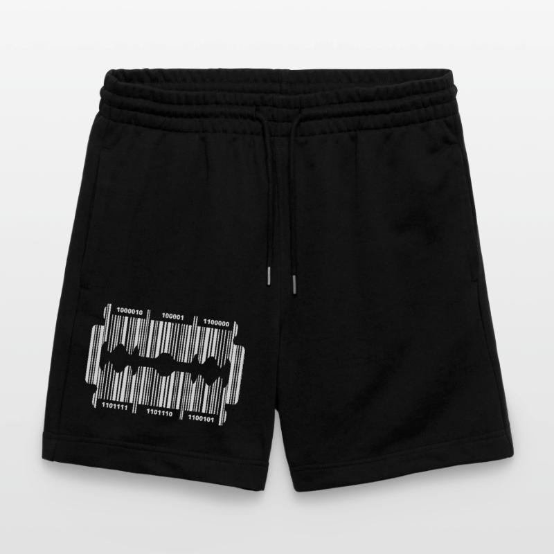 Rasierklinge mit Code Stanley/Stella Unisex Bio Joggingshorts Trainer 
