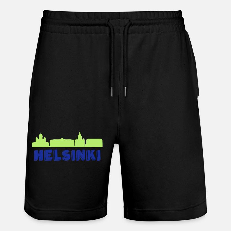 Helsinki - Short de jogging bio TRAINER Stanley/Stella unisexe - noir