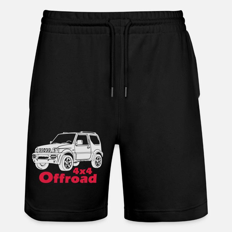 Suzuki Jimny T-shirt de 4x4 - Short de jogging bio TRAINER Stanley/Stella unisexe - noir