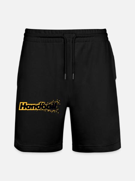 Handball - Short de jogging bio TRAINER Stanley/Stella unisexe - noir
