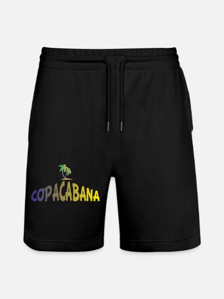 copacabana - Stanley/Stella Trainer Unisex Organic Jogging Shorts - black