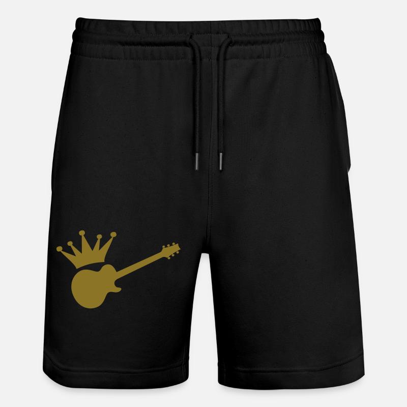 Guitar ! - Short de jogging bio TRAINER Stanley/Stella unisexe - noir