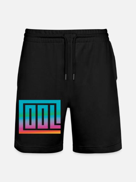 COOL - Stanley/Stella Trainer Unisex Organic Jogging Shorts - black