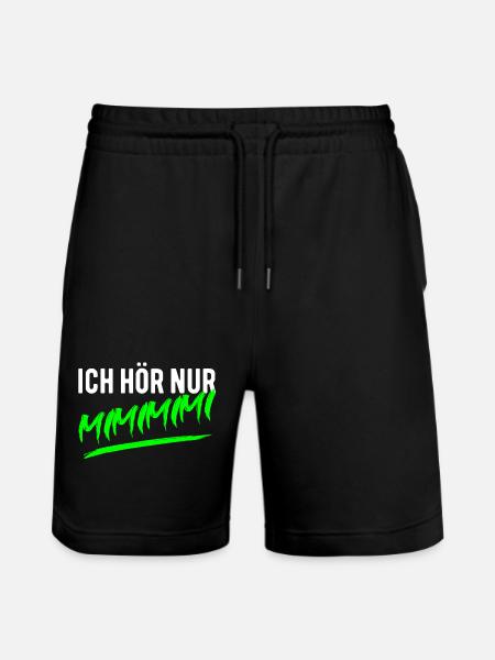 mimimimi - Stanley/Stella Unisex Bio Joggingshorts Trainer - Schwarz