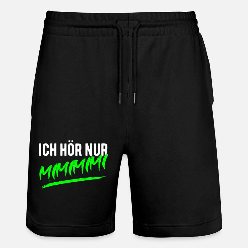 mimimimi - Stanley/Stella Unisex Bio Joggingshorts Trainer  - Schwarz