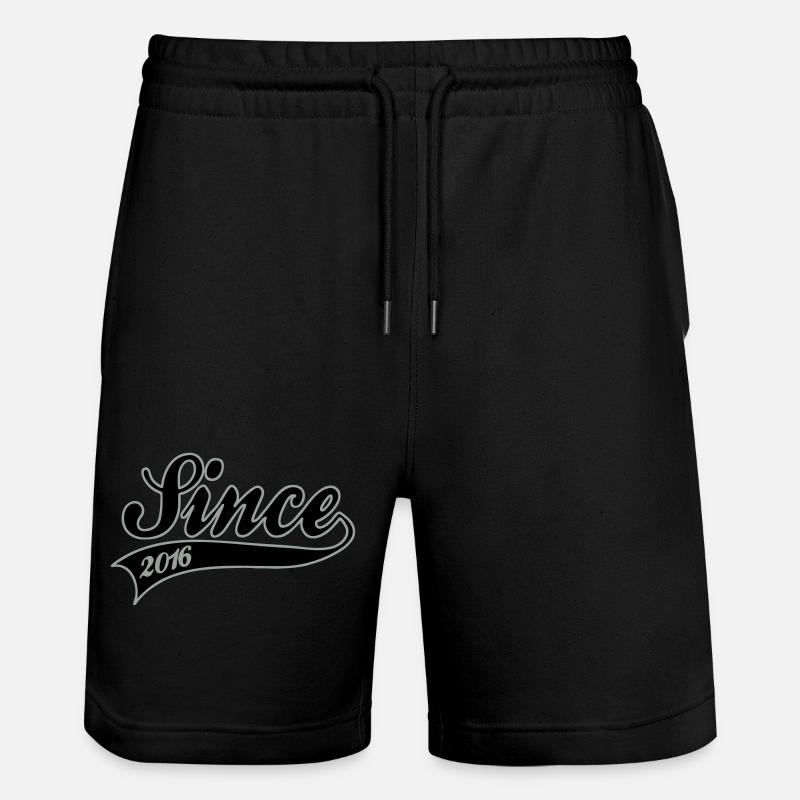 since 2016 - Stanley/Stella Unisex Bio Joggingshorts Trainer  - Schwarz