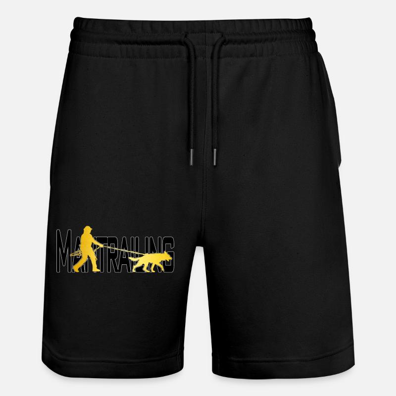 Mantrailing Gold/schwarz - Stanley/Stella Unisex Bio Joggingshorts Trainer  - Schwarz