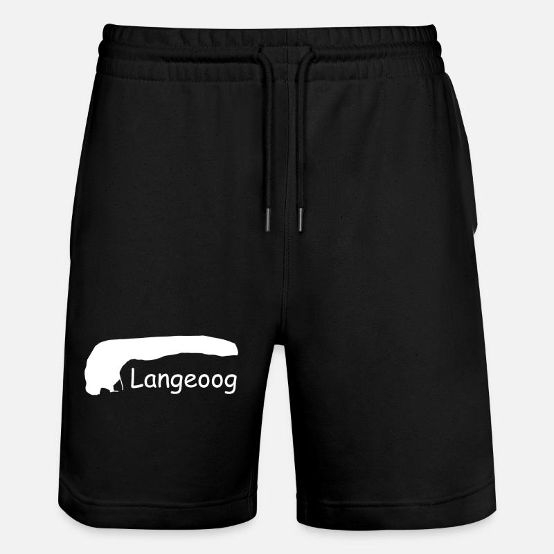Langeoog - Short de jogging bio TRAINER Stanley/Stella unisexe - noir