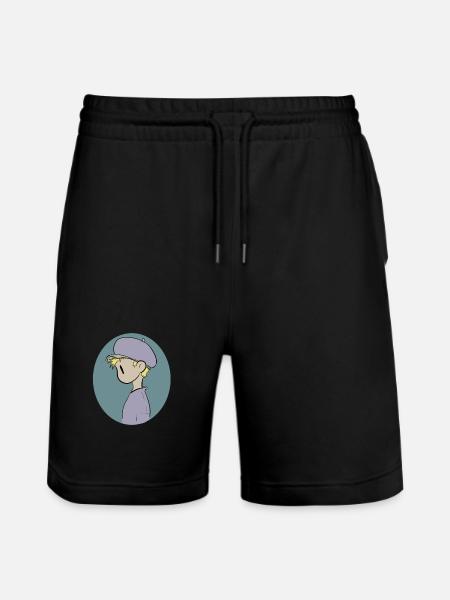 Prince charmant - Short de jogging bio TRAINER Stanley/Stella unisexe - noir