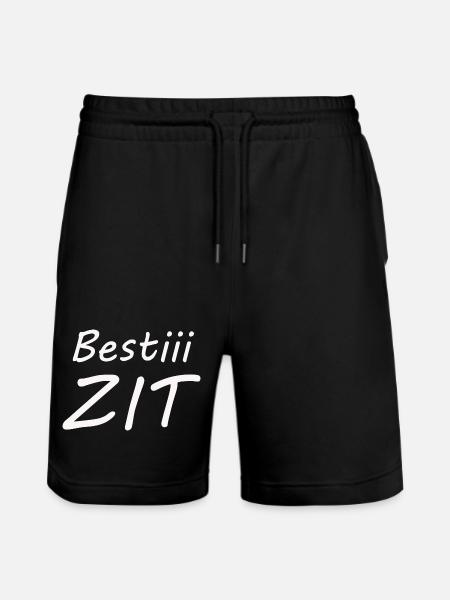 Bestiii ZIT - Stanley/Stella Unisex Bio Joggingshorts Trainer  - Schwarz