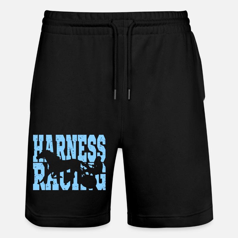 Gara di trotto - Pantaloncini da jogger ecologici unisex Trainer di Stanley/Stella - nero