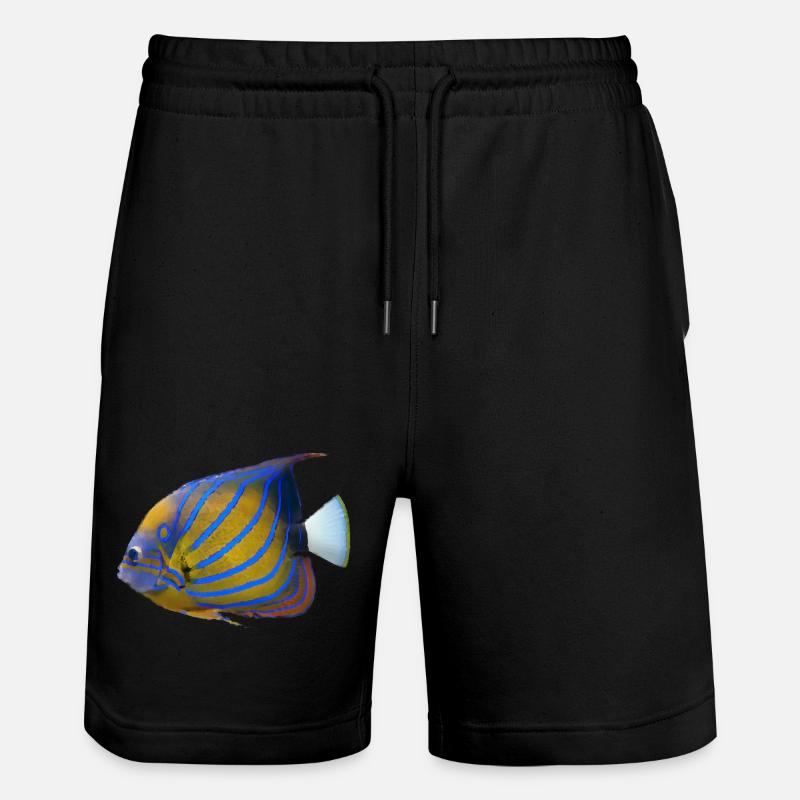 poisson tropical - Short de jogging bio TRAINER Stanley/Stella unisexe - noir