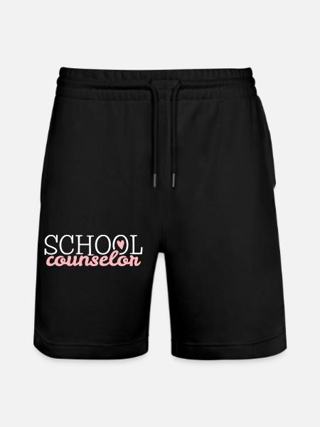 Schulberater Berufsberater - Stanley/Stella Unisex Bio Joggingshorts Trainer - Schwarz