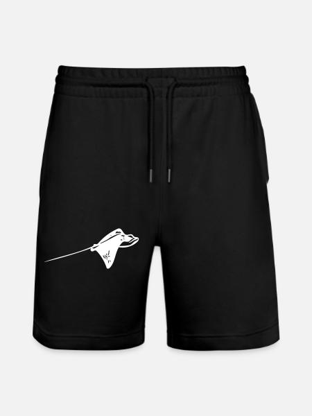 Adlerrochen Vector Vol - Short de jogging bio TRAINER Stanley/Stella unisexe - noir