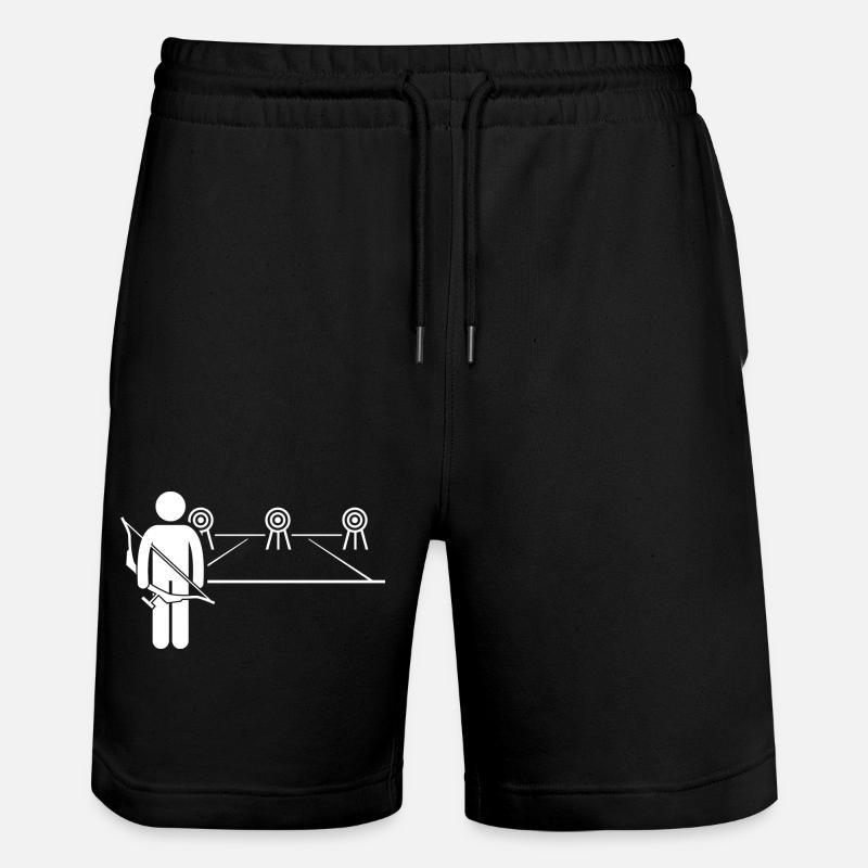 Tir à l’arc - Short de jogging bio TRAINER Stanley/Stella unisexe - noir