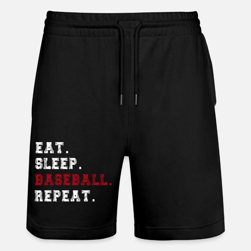 Base-ball - Short de jogging bio TRAINER Stanley/Stella unisexe - noir