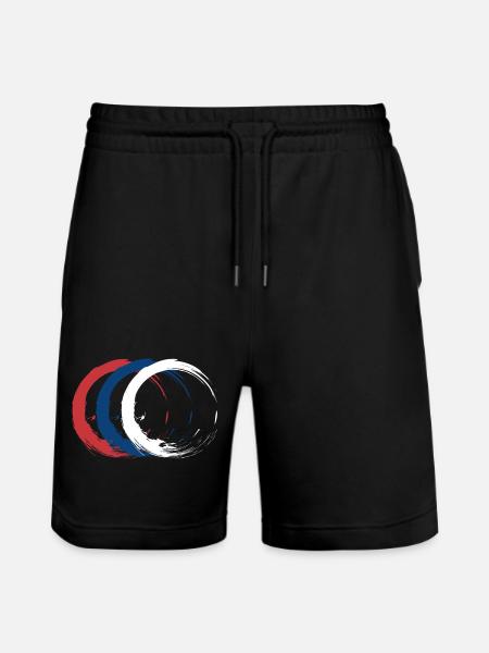 Serbie - Short de jogging bio TRAINER Stanley/Stella unisexe - noir