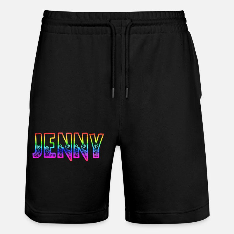 jenny rs arc-en-ciel - Short de jogging bio TRAINER Stanley/Stella unisexe - noir