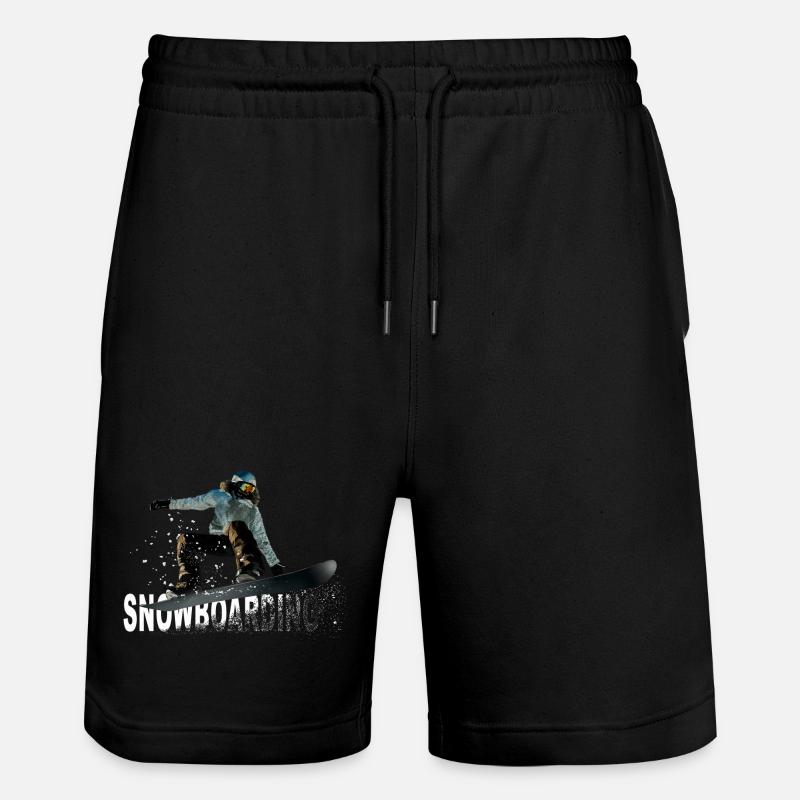 snowboarding - Short de jogging bio TRAINER Stanley/Stella unisexe - noir