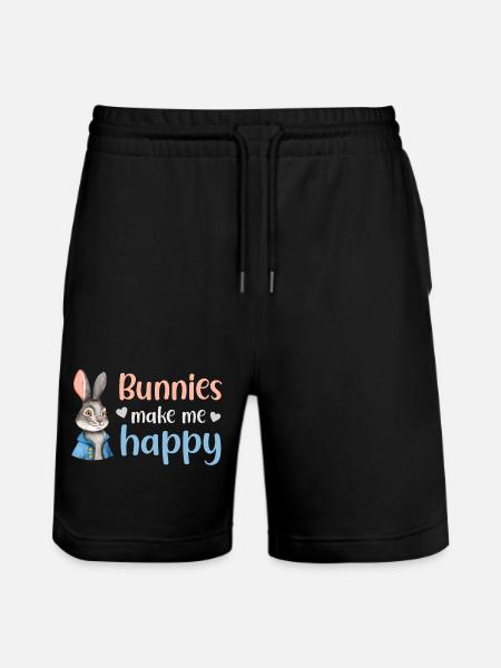 Lapin Lapin - Short de jogging bio TRAINER Stanley/Stella unisexe - noir