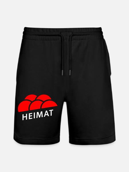 Heimat Bollenhut Schwarzwald - Stanley/Stella Unisex Bio Joggingshorts Trainer  - Schwarz