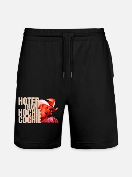 Hotter Than A Hoochie Coochie - Stanley/Stella Trainer Unisex Organic Jogging Shorts - black