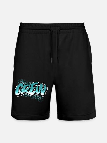 Équipage - Short de jogging bio TRAINER Stanley/Stella unisexe - noir