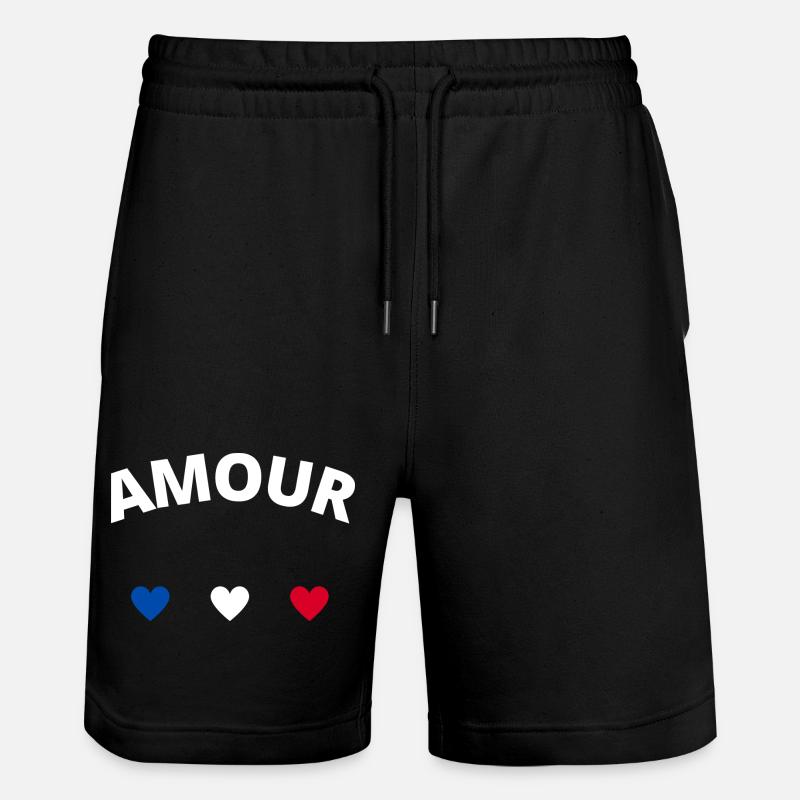Amour - Short de jogging bio TRAINER Stanley/Stella unisexe - noir