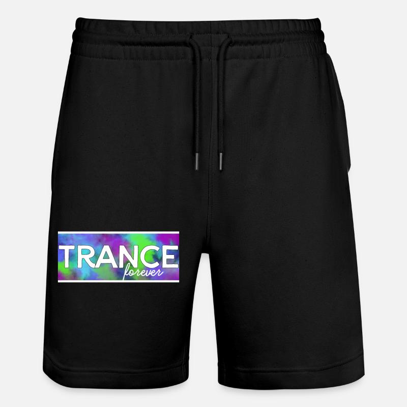 La transe pour toujours - Short de jogging bio TRAINER Stanley/Stella unisexe - noir