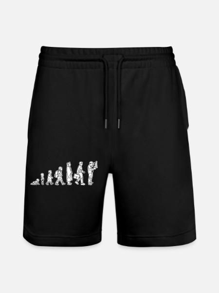 De l’enfant à l’électricien - Short de jogging bio TRAINER Stanley/Stella unisexe - noir
