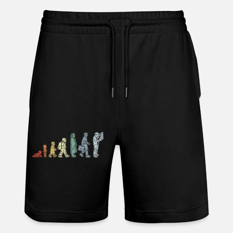 Cycle de vie de l’électricien - Short de jogging bio TRAINER Stanley/Stella unisexe - noir