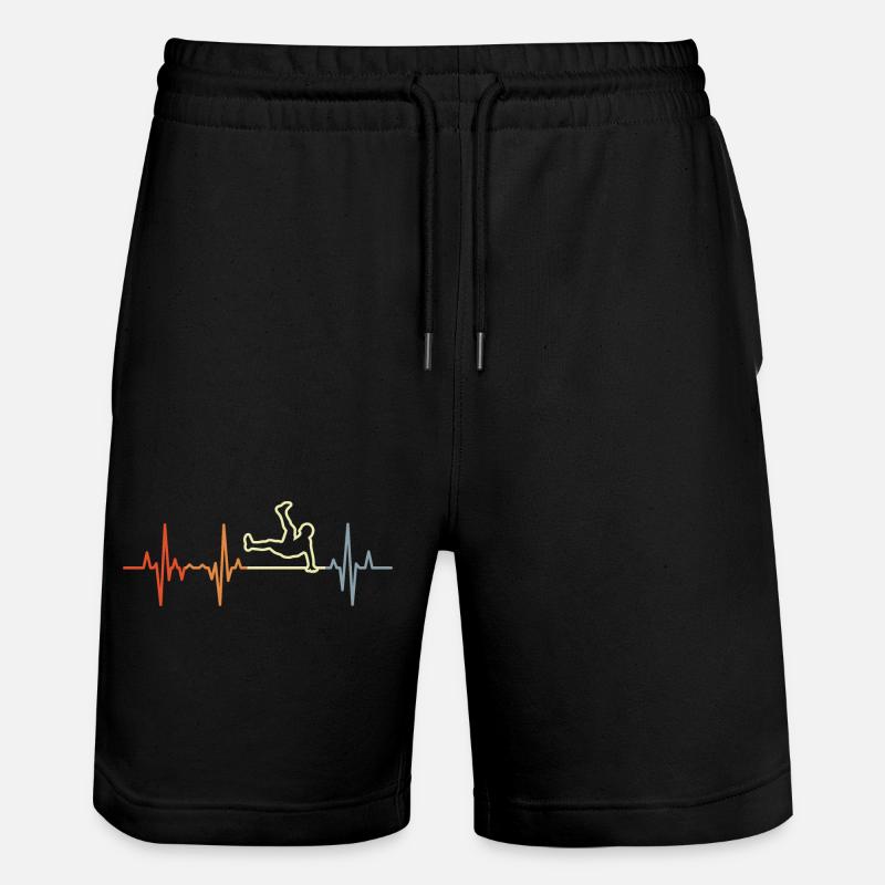 Hip Hop Dance Heartbeat - Short de jogging bio TRAINER Stanley/Stella unisexe - noir