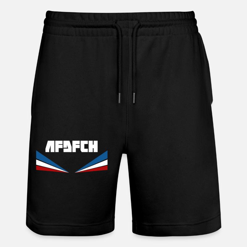 AFDFCH Rostock - Short de jogging bio TRAINER Stanley/Stella unisexe - noir