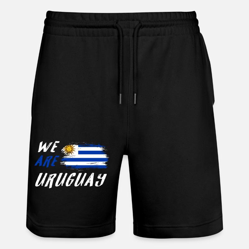 nous sommes l'Uruguay - Short de jogging bio TRAINER Stanley/Stella unisexe - noir