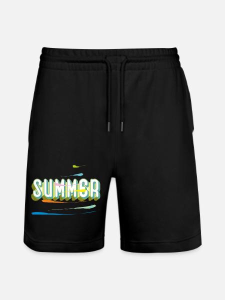 Été - Short de jogging bio TRAINER Stanley/Stella unisexe - noir