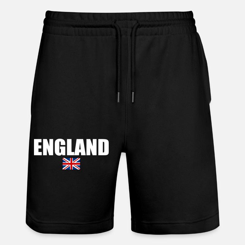 angleterre - Short de jogging bio TRAINER Stanley/Stella unisexe - noir