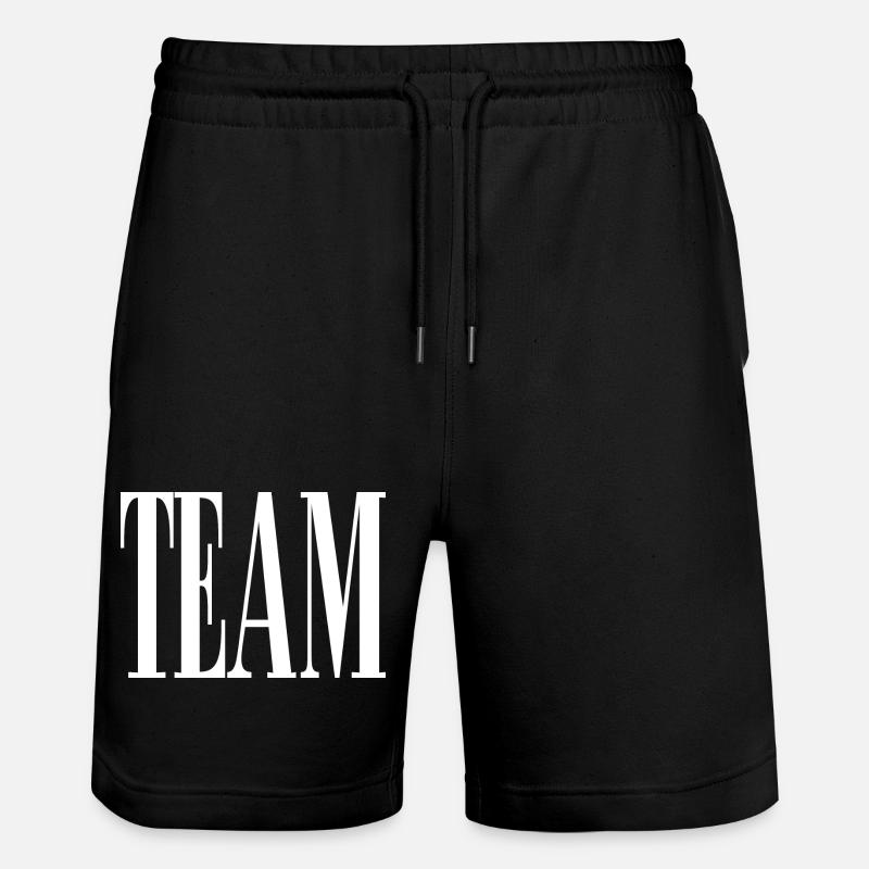 Équipe - Short de jogging bio TRAINER Stanley/Stella unisexe - noir